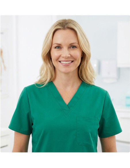 Classic V-Neck Scrub Top