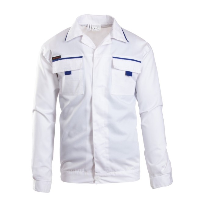 BLUZA - BIAŁY - MAX-POPULAR