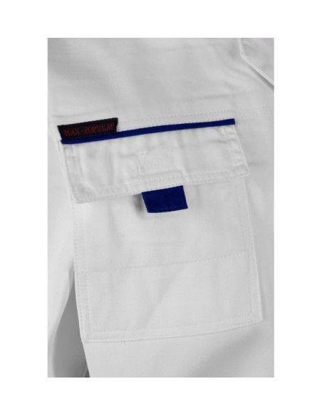 BLUZA - BIAŁY - MAX-POPULAR