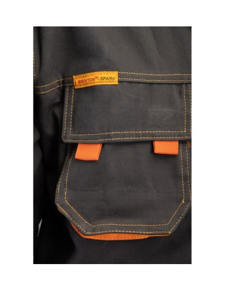 BLUZA CZARNY - BRIXTON SPARK