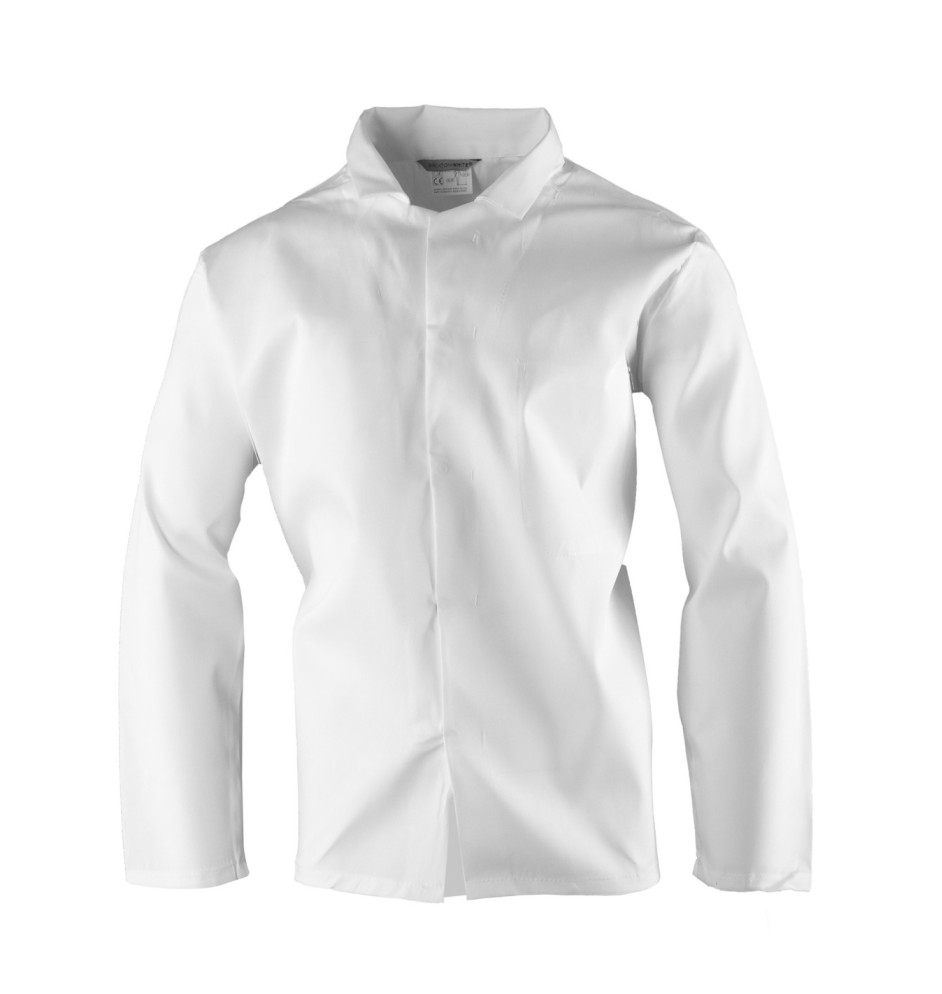 BLUZA ROZPINANA MĘSKA HACCP - BRIXTON WHITE