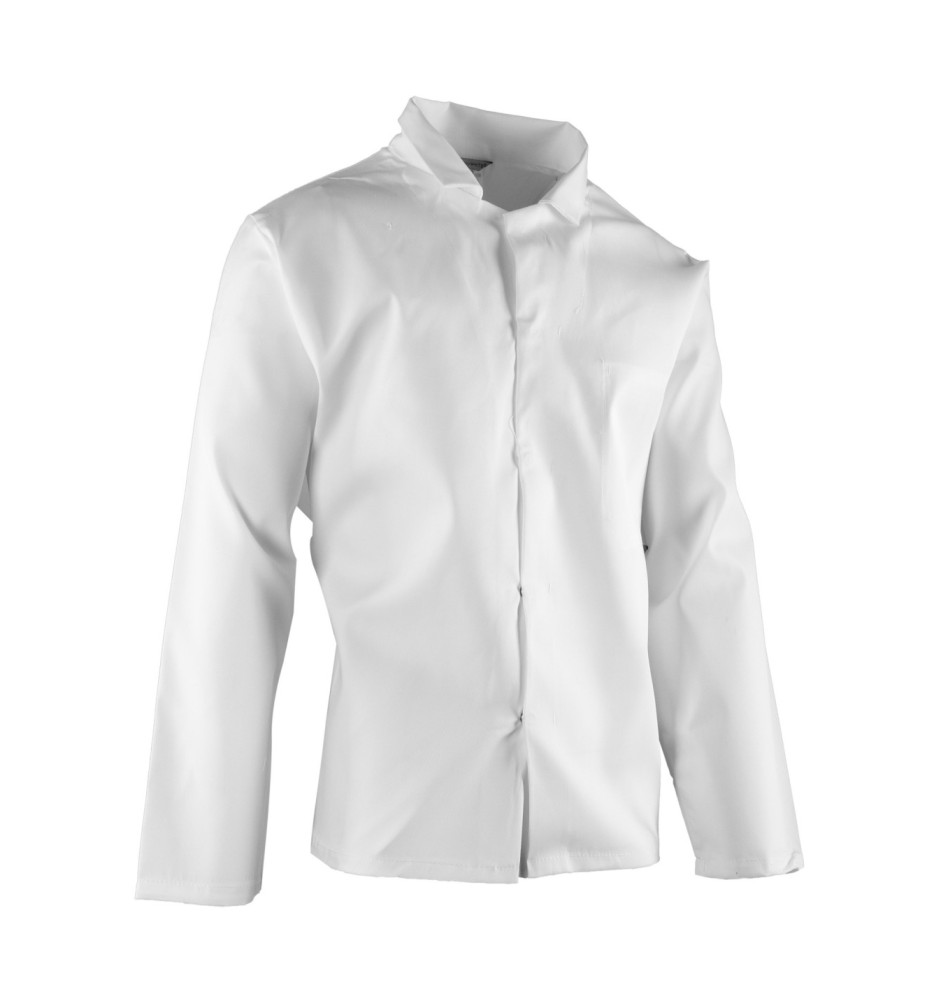 BLUZA ROZPINANA MĘSKA HACCP - BRIXTON WHITE