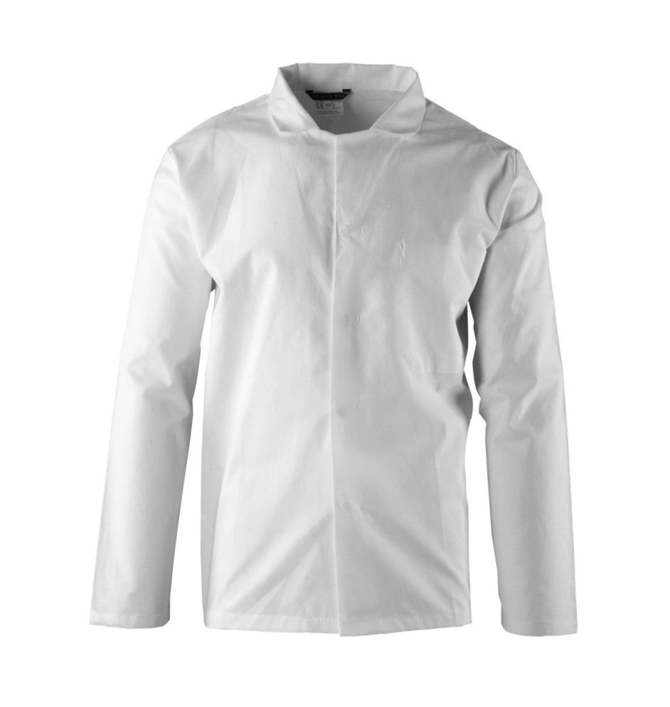 BLUZA ROZPINANA MĘSKA HACCP - KRAJAN BIEL