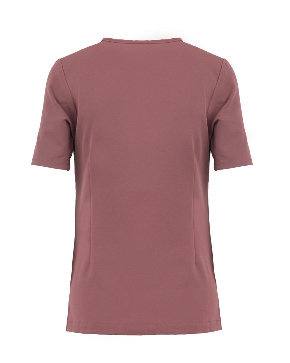 copy of MYNTS V-Neck Two Pockets – Scrub Top Women WMT002 Terra Rose - MYNTS