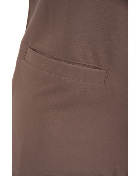 kopia MYNTS V-Neck Two Pockets – Scrub Top Women WMT002 Sahara Mokka - MYNTS