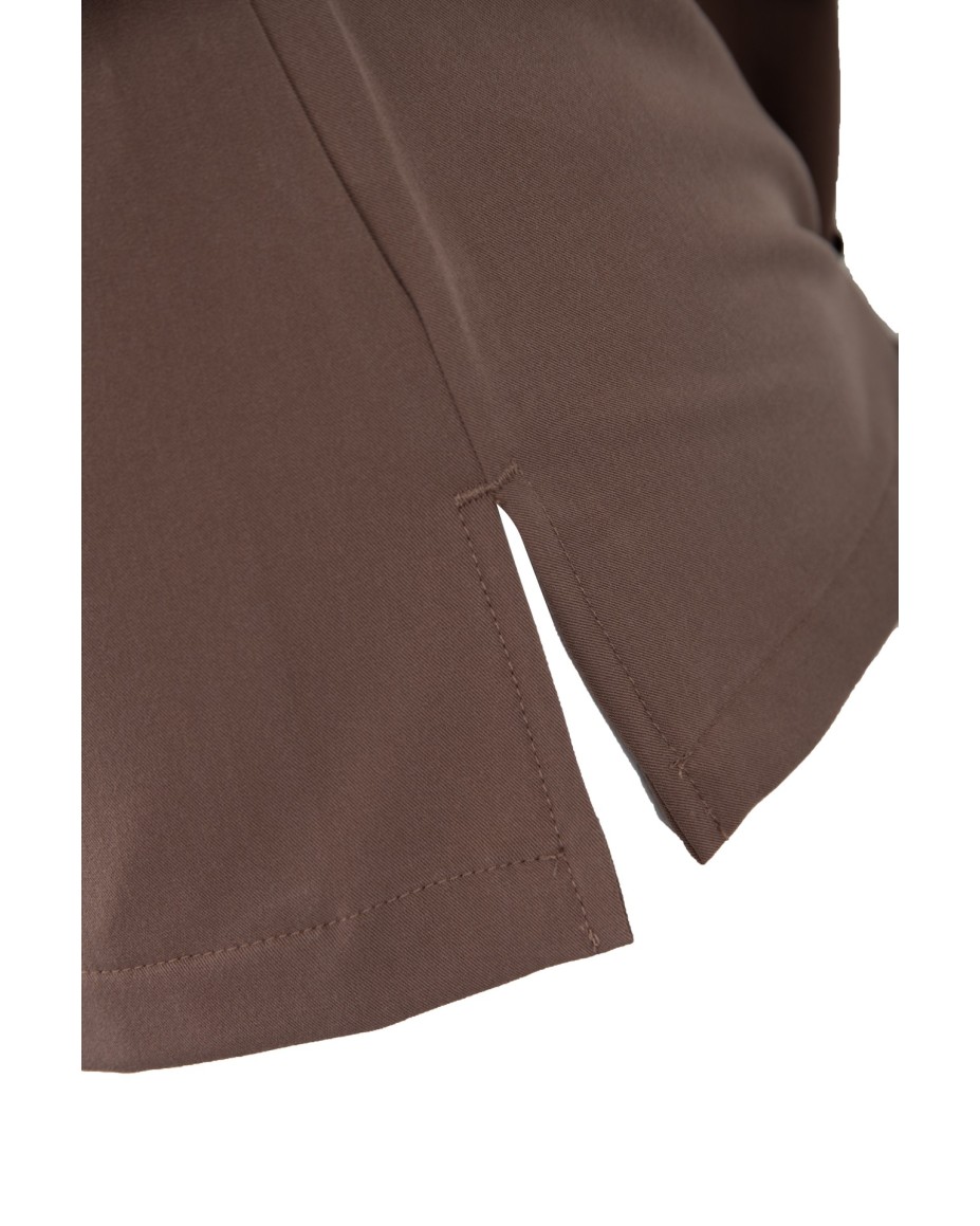 kopia MYNTS V-Neck Two Pockets – Scrub Top Women WMT002 Sahara Mokka - MYNTS