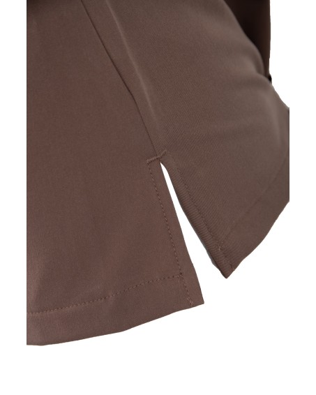 kopia MYNTS V-Neck Two Pockets – Scrub Top Women WMT002 Sahara Mokka - MYNTS