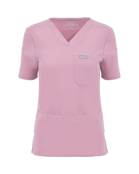 kopia MYNTS V-Neck Two Pockets – Scrub Top Women WMT002 Rose Water - MYNTS