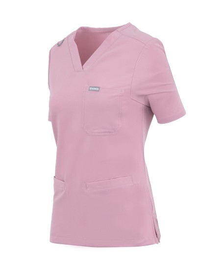copy of MYNTS V-Neck Two Pockets – Scrub Top Women WMT002 Rose Water - MYNTS