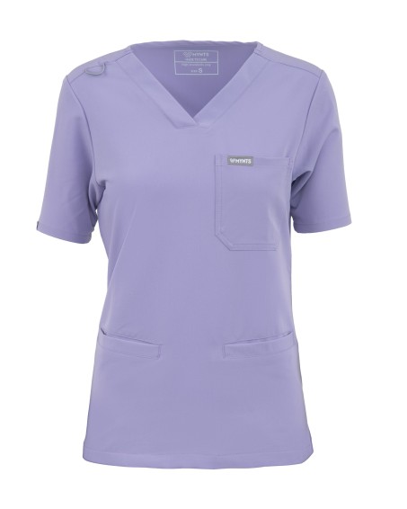 kopia MYNTS V-Neck Two Pockets – Scrub Top Women WMT002 Lavender - MYNTS