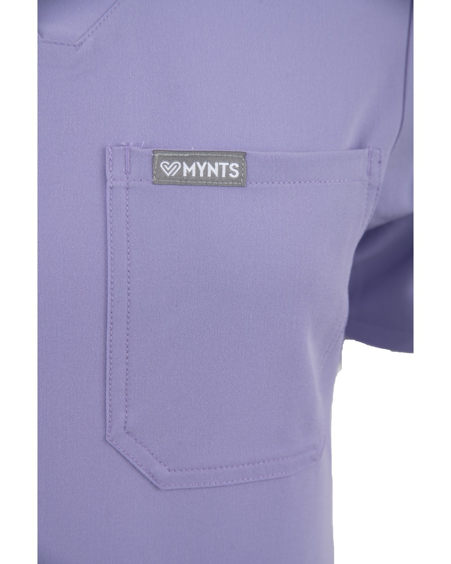 kopia MYNTS V-Neck Two Pockets – Scrub Top Women WMT002 Lavender - MYNTS