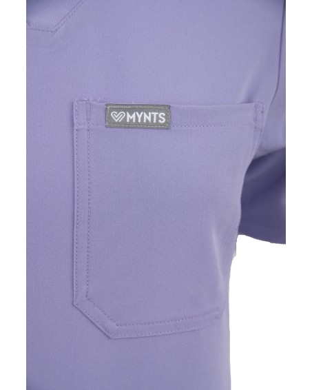 kopia MYNTS V-Neck Two Pockets – Scrub Top Women WMT002 Lavender - MYNTS