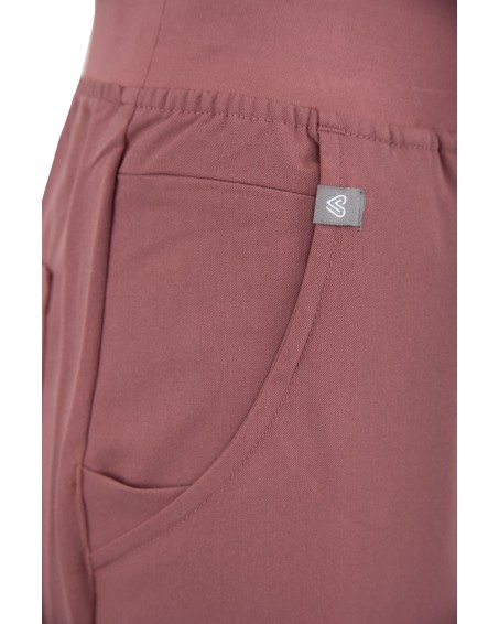 kopia MYNTS Straight Leg Pants Women WMP002 Terra Rose - MYNTS