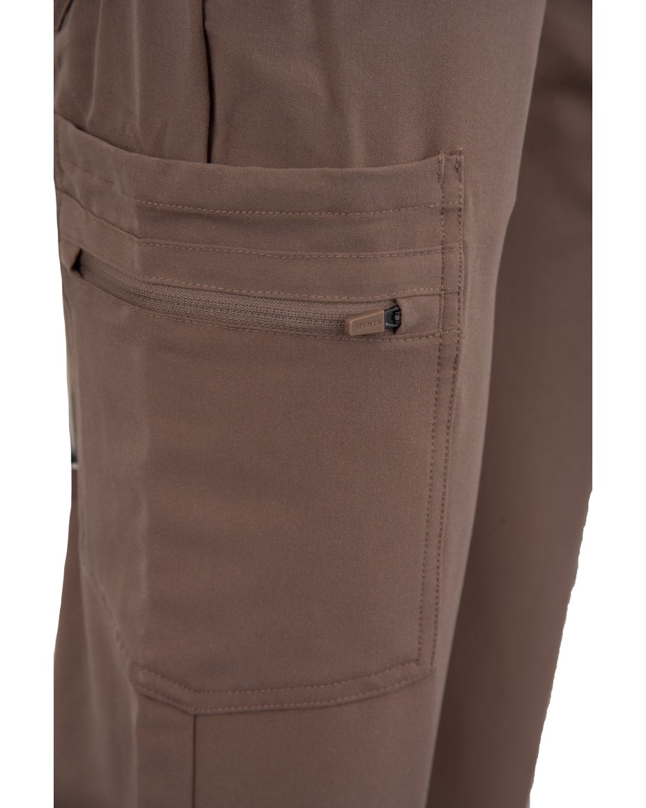 kopia MYNTS Straight Leg Pants Women WMP002 Sahara Mokka - MYNTS