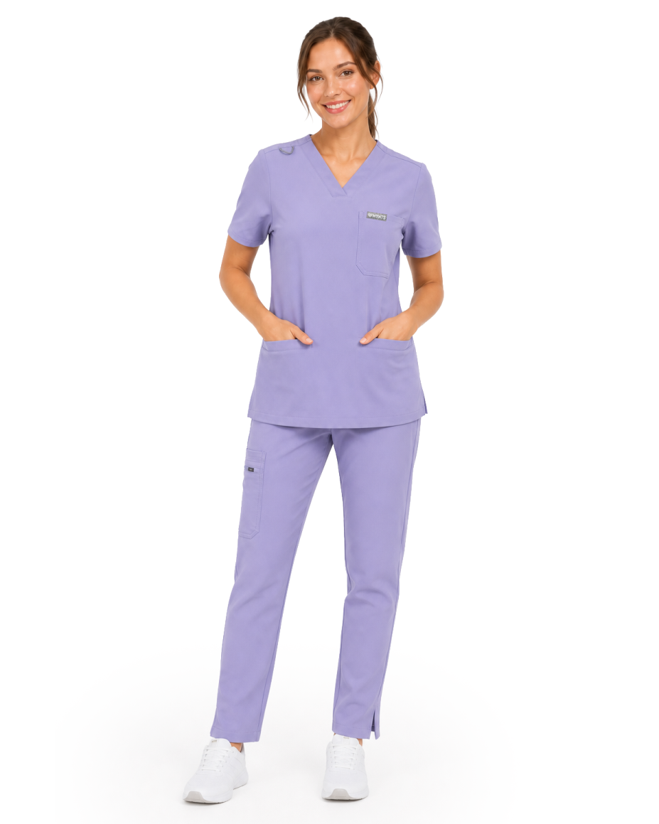 copy of MYNTS Straight Leg Pants Women WMP002 Lavender - MYNTS