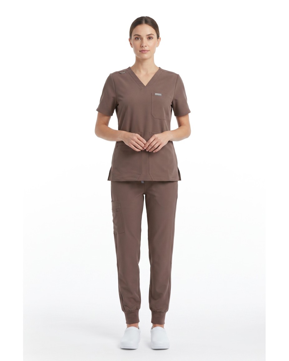 kopia MYNTS Jogger Pants Women WMP001 Sahara Mokka - MYNTS