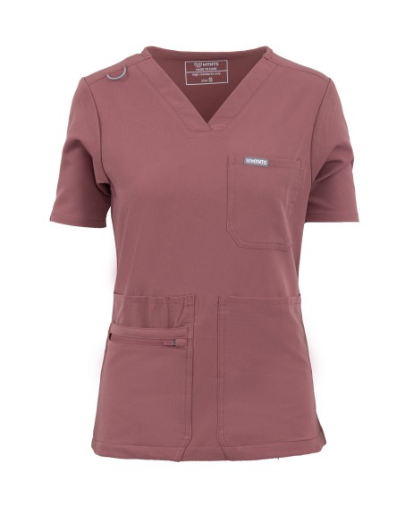 kopia MYNTS V-Neck Pocket Genius – Scrub Top Women WMT001 Terra Rose - MYNTS