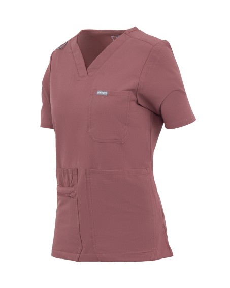 kopia MYNTS V-Neck Pocket Genius – Scrub Top Women WMT001 Terra Rose - MYNTS