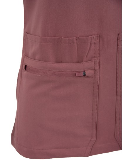 kopia MYNTS V-Neck Pocket Genius – Scrub Top Women WMT001 Terra Rose - MYNTS