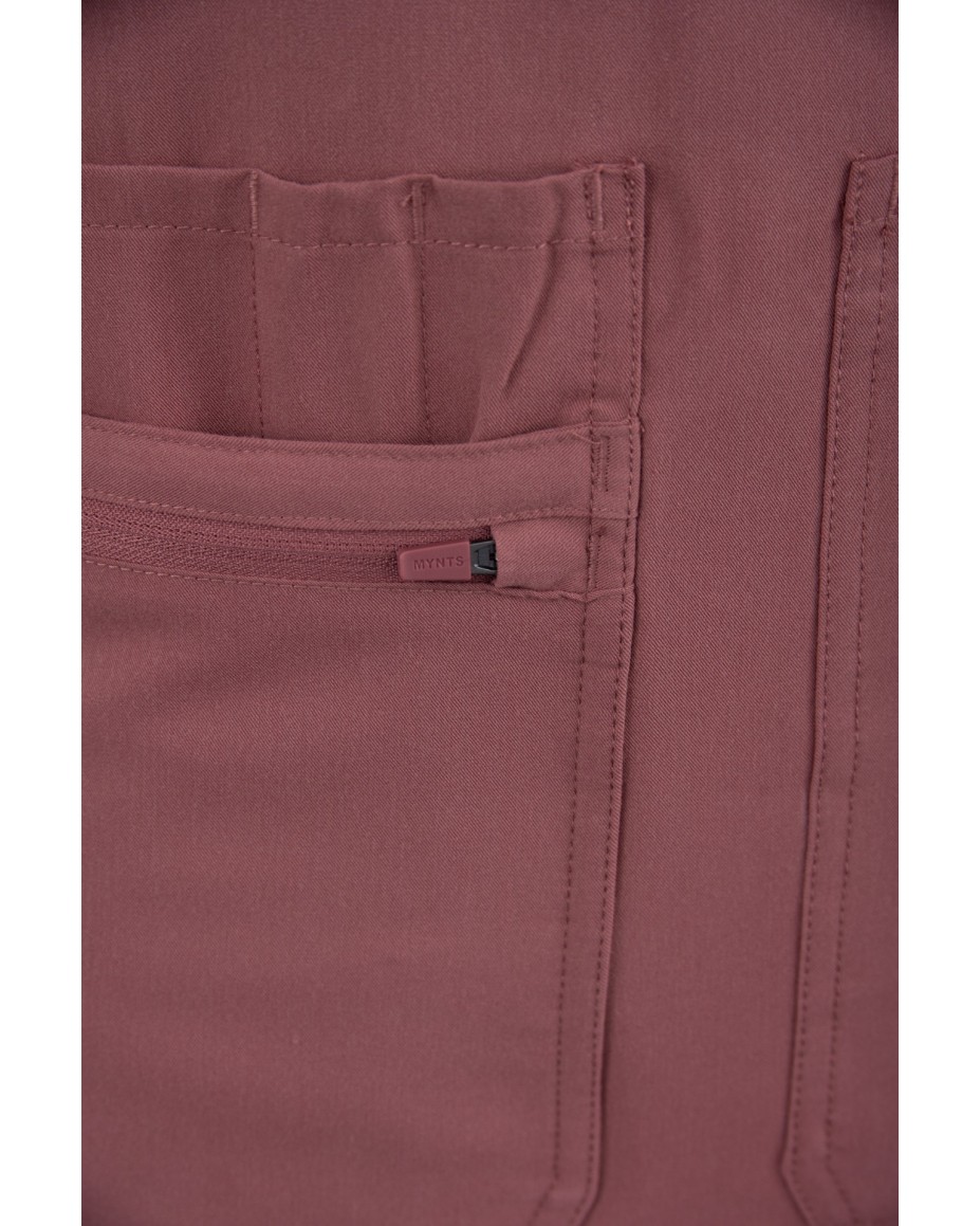 kopia MYNTS V-Neck Pocket Genius – Scrub Top Women WMT001 Terra Rose - MYNTS
