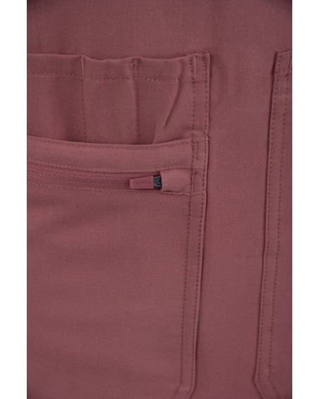 kopia MYNTS V-Neck Pocket Genius – Scrub Top Women WMT001 Terra Rose - MYNTS