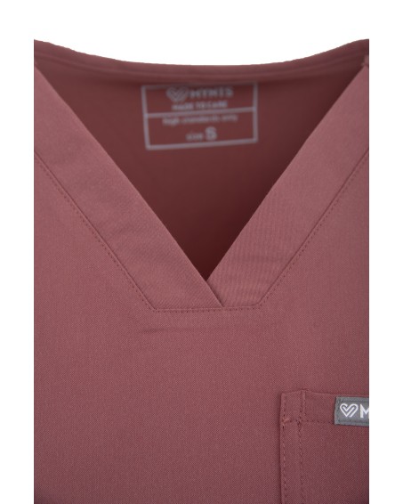 copy of MYNTS V-Neck Pocket Genius – Scrub Top Women WMT001 Terra Rose - MYNTS