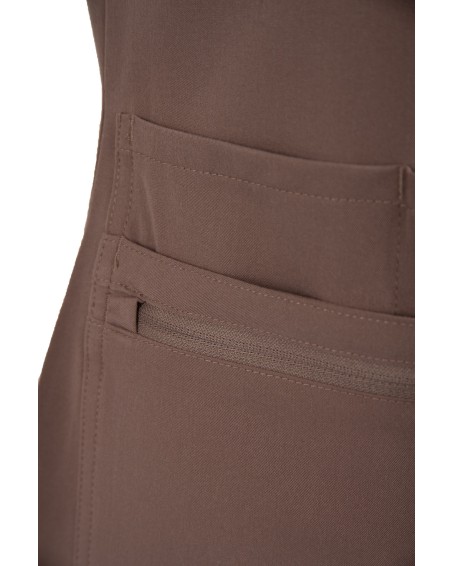 copy of MYNTS V-Neck Pocket Genius – Scrub Top Women WMT001 Sahara Mokka - MYNTS