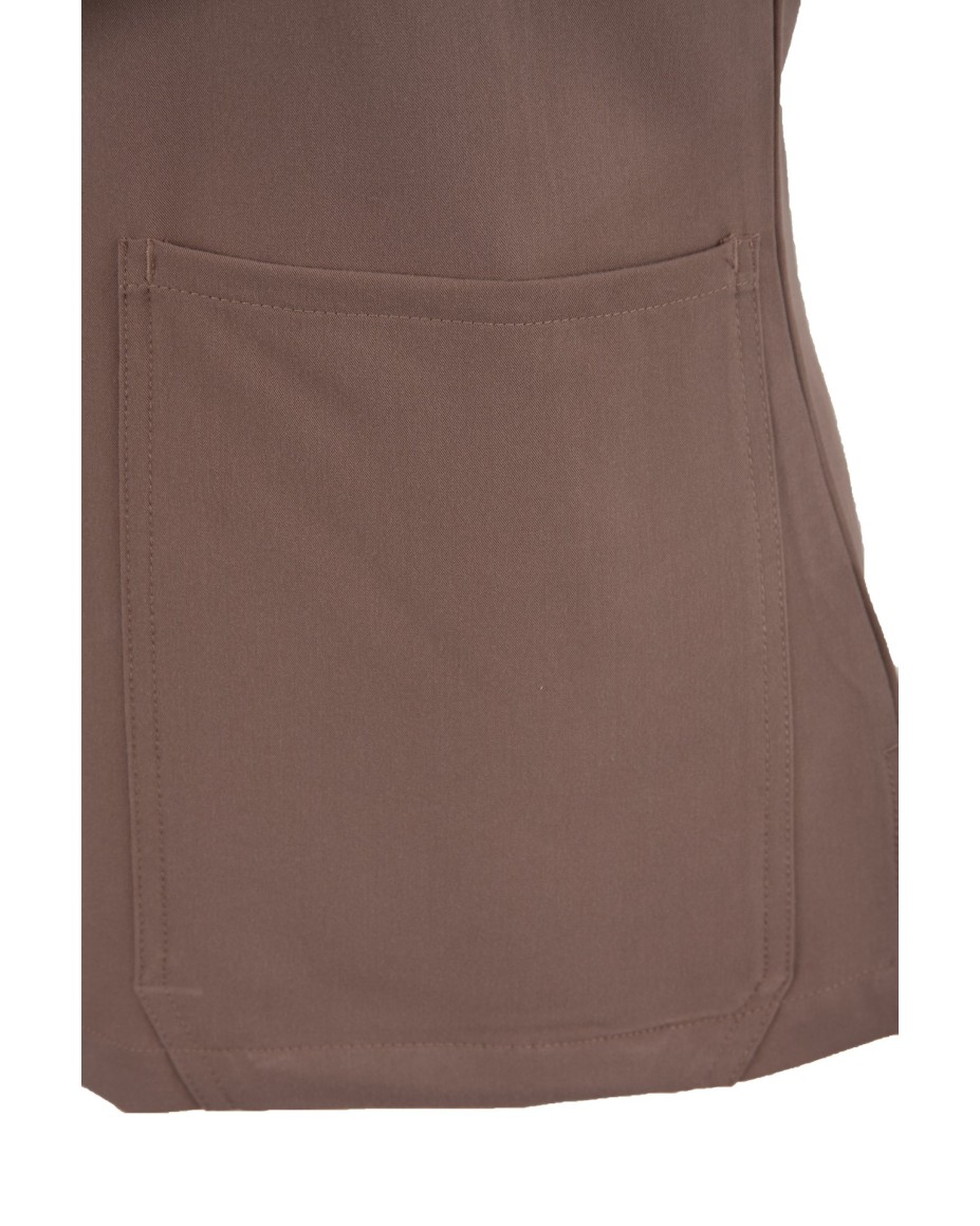 kopia MYNTS V-Neck Pocket Genius – Scrub Top Women WMT001 Sahara Mokka - MYNTS