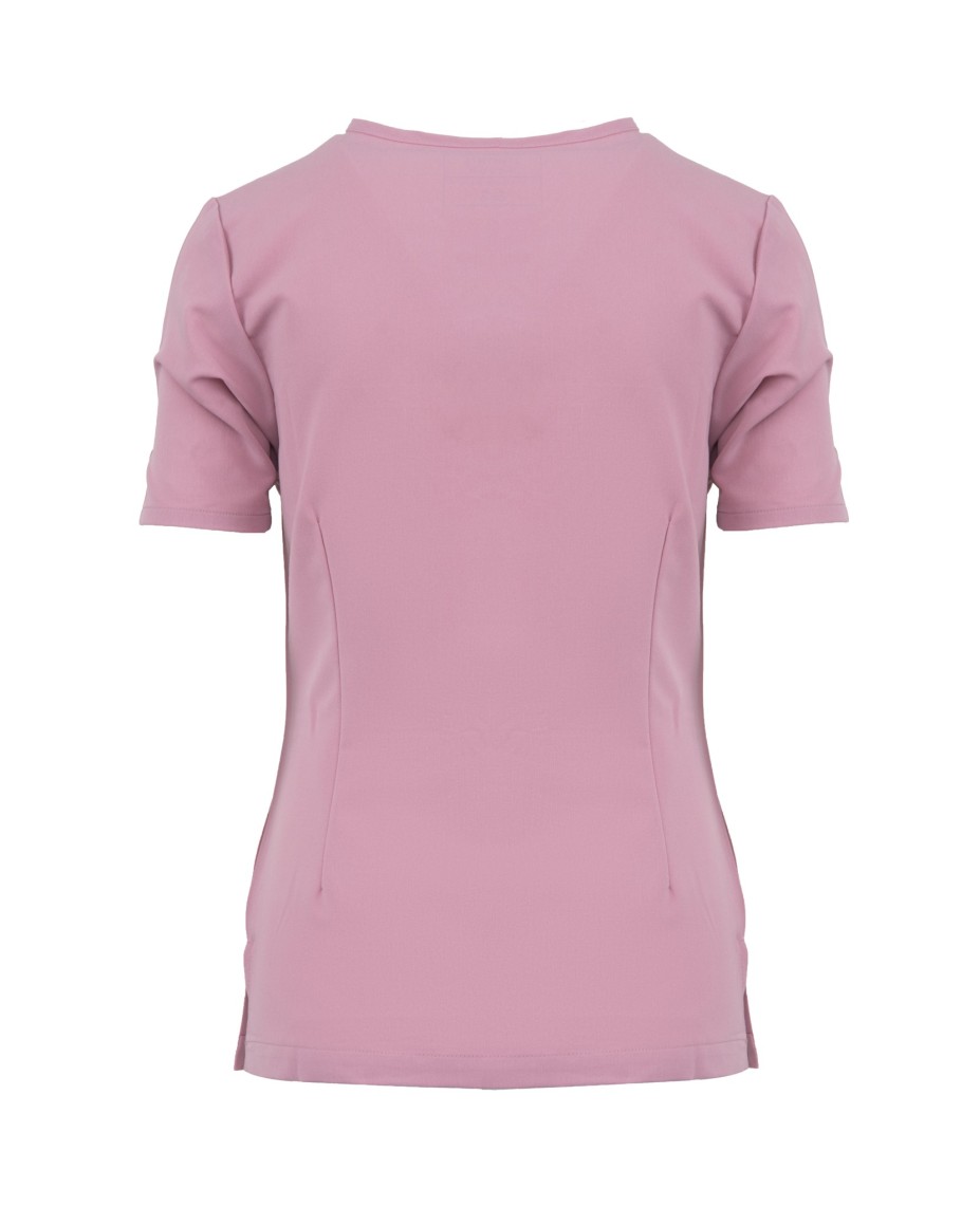 kopia MYNTS V-Neck Pocket Genius – Scrub Top Women WMT001 Rose Water - MYNTS