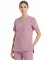 kopia MYNTS V-Neck Pocket Genius – Scrub Top Women WMT001 Rose Water - MYNTS