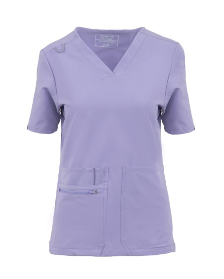 copy of MYNTS V-Neck Pocket Genius – Scrub Top Women WMT001 Lavender - MYNTS