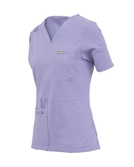 copy of MYNTS V-Neck Pocket Genius – Scrub Top Women WMT001 Lavender - MYNTS