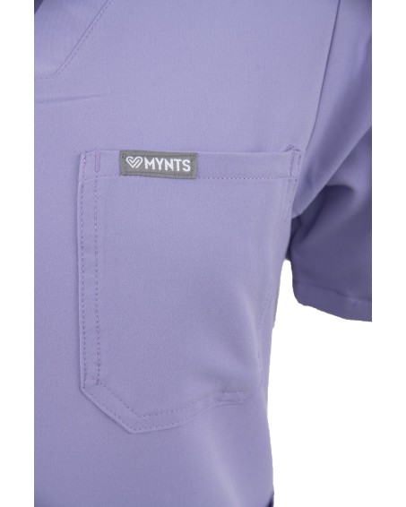 kopia MYNTS V-Neck Pocket Genius – Scrub Top Women WMT001 Lavender - MYNTS