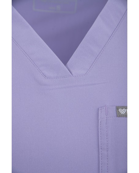 kopia MYNTS V-Neck Pocket Genius – Scrub Top Women WMT001 Lavender - MYNTS