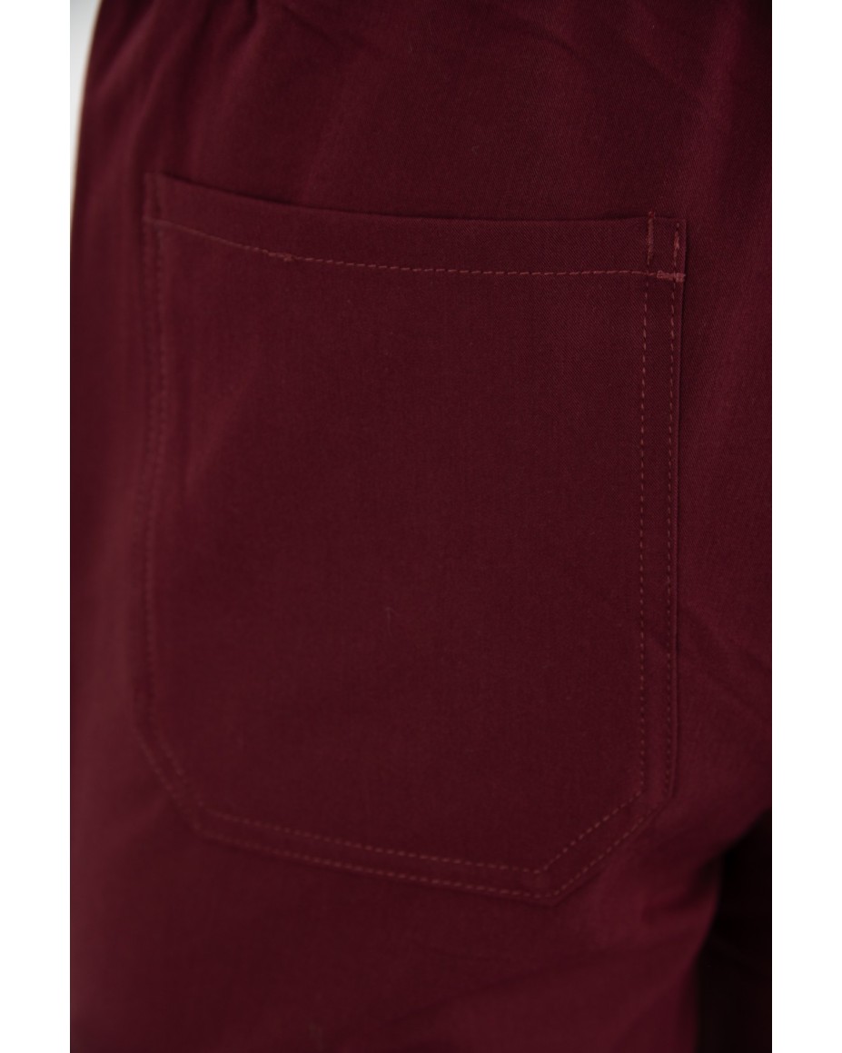 copy of MYNTS Straight Leg Pants Men MMP004 Burgundy - MYNTS