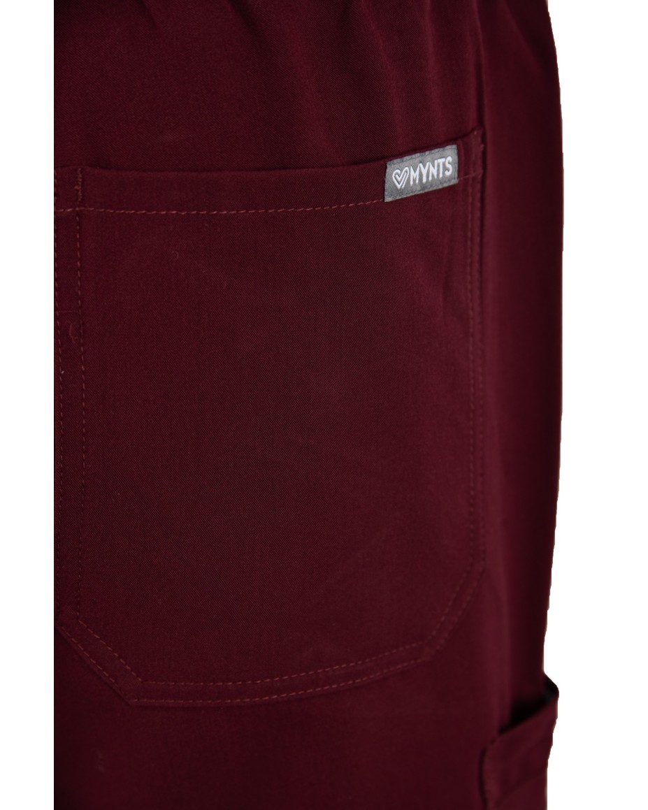 kopia MYNTS Straight Leg Pants Men MMP004 Burgundy - MYNTS