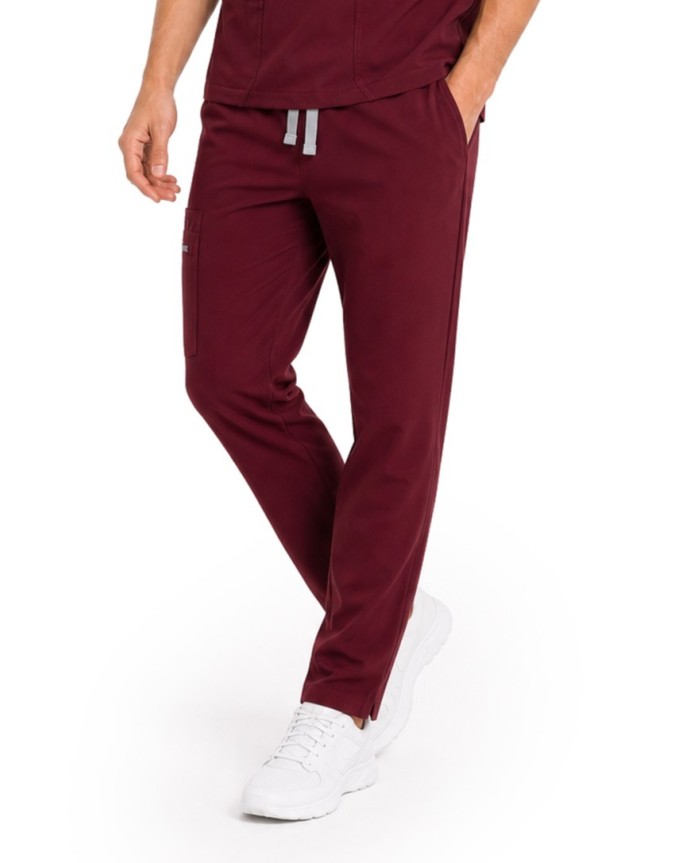 kopia MYNTS Straight Leg Pants Men MMP004 Burgundy - MYNTS