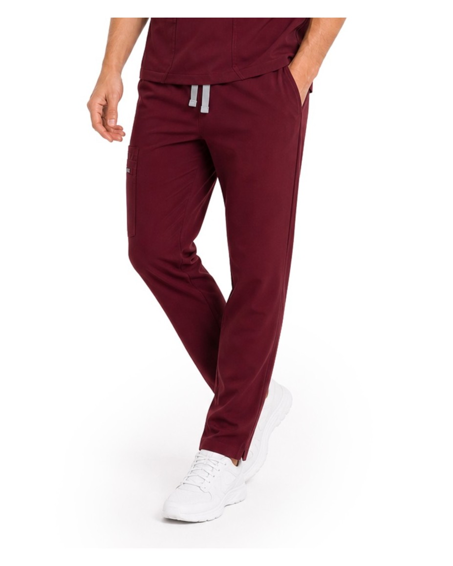 kopia MYNTS Straight Leg Pants Men MMP004 Burgundy - MYNTS