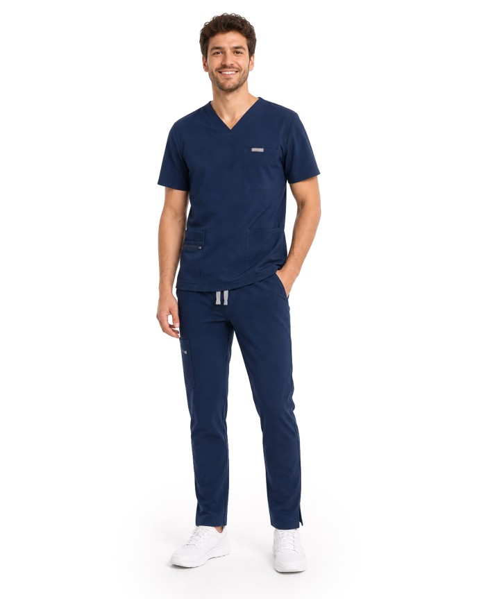 kopia MYNTS Straight Leg Pants Men MMP004 Midnight Navy - MYNTS 2