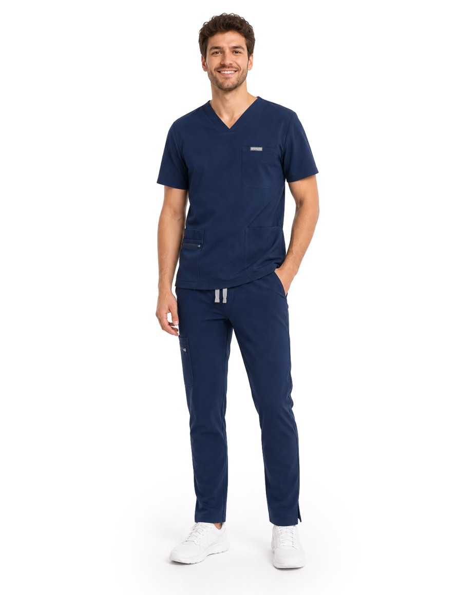 copy of MYNTS Straight Leg Pants Men MMP004 Midnight Navy - MYNTS