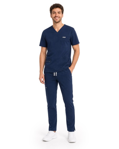 copy of MYNTS Straight Leg Pants Men MMP004 Midnight Navy - MYNTS