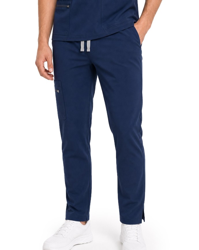 kopia MYNTS Straight Leg Pants Men MMP004 Midnight Navy - MYNTS