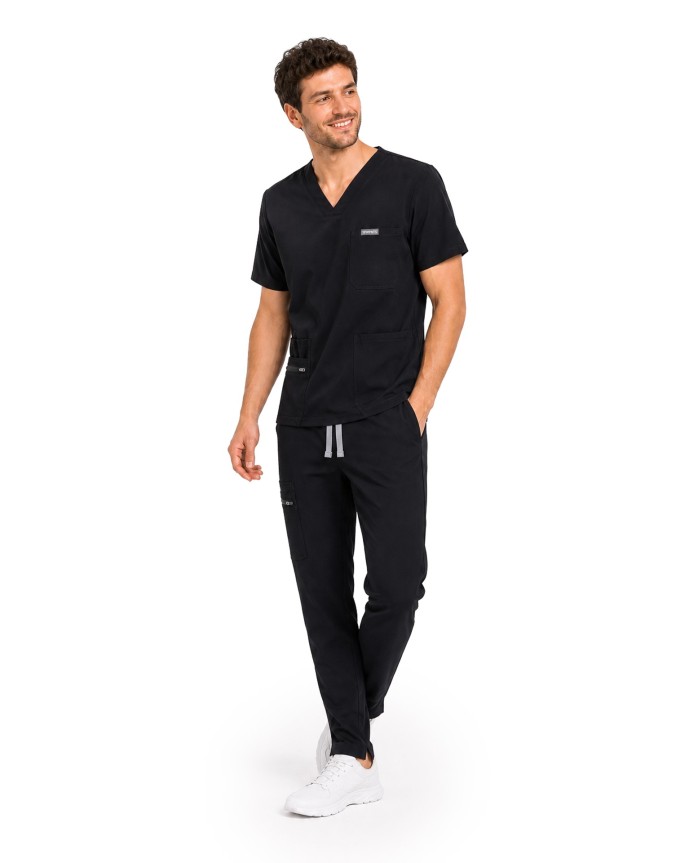 copy of MYNTS Straight Leg Pants Men MMP004 Black - MYNTS 2