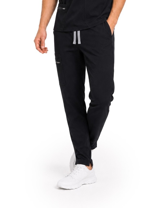 kopia MYNTS Straight Leg Pants Men MMP004 Black - MYNTS