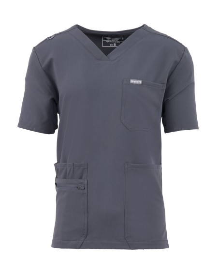 copy of MYNTS V-Neck Pocket Genius - ScrubTop Men MMT003 MoonStone Grey - MYNTS