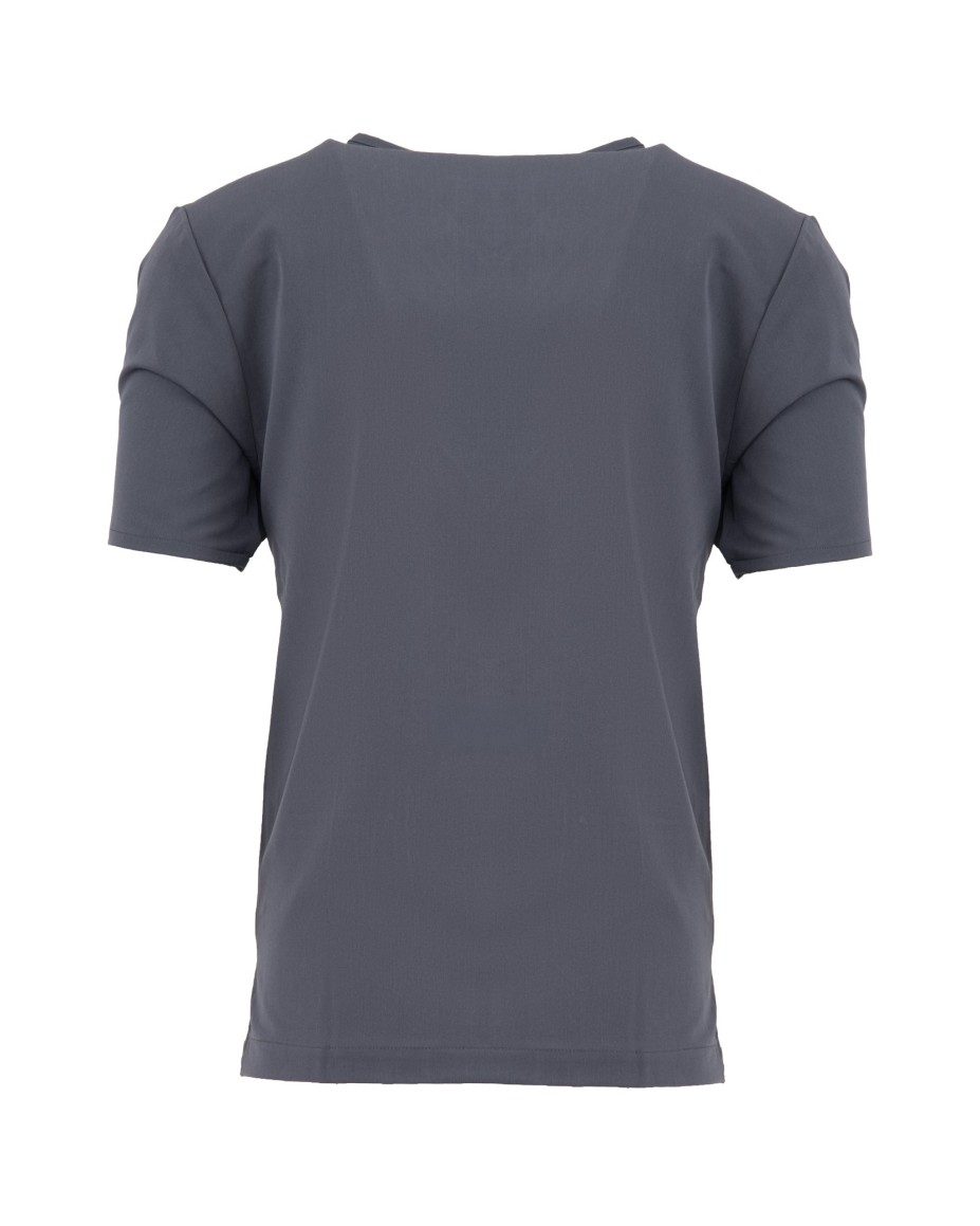 kopia MYNTS V-Neck Pocket Genius - ScrubTop Men MMT003 MoonStone Grey - MYNTS