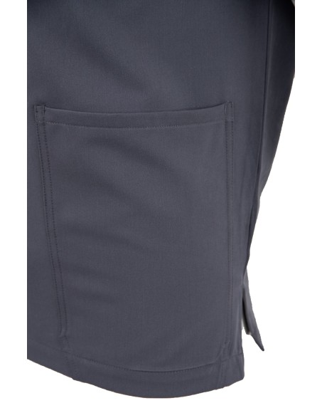 kopia MYNTS V-Neck Pocket Genius - ScrubTop Men MMT003 MoonStone Grey - MYNTS