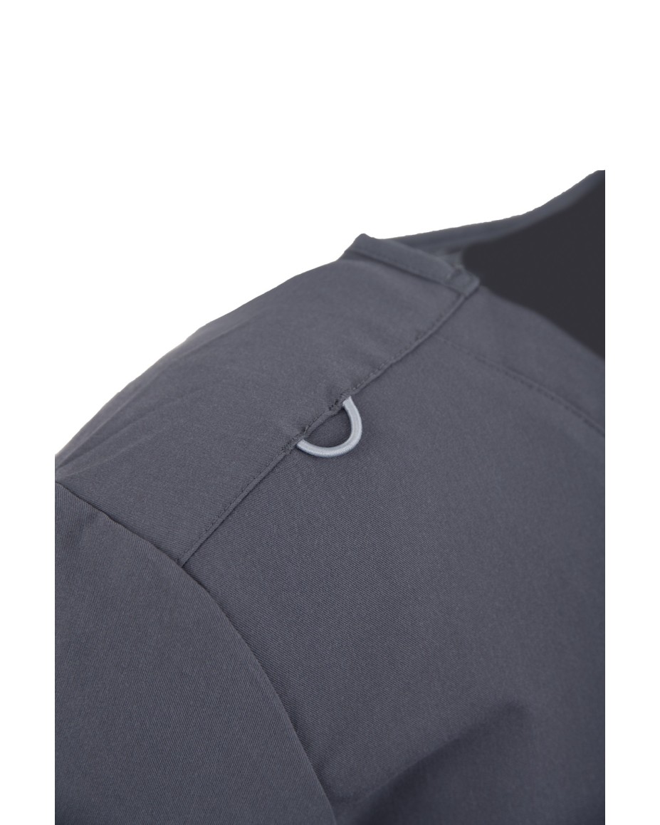 kopia MYNTS V-Neck Pocket Genius - ScrubTop Men MMT003 MoonStone Grey - MYNTS