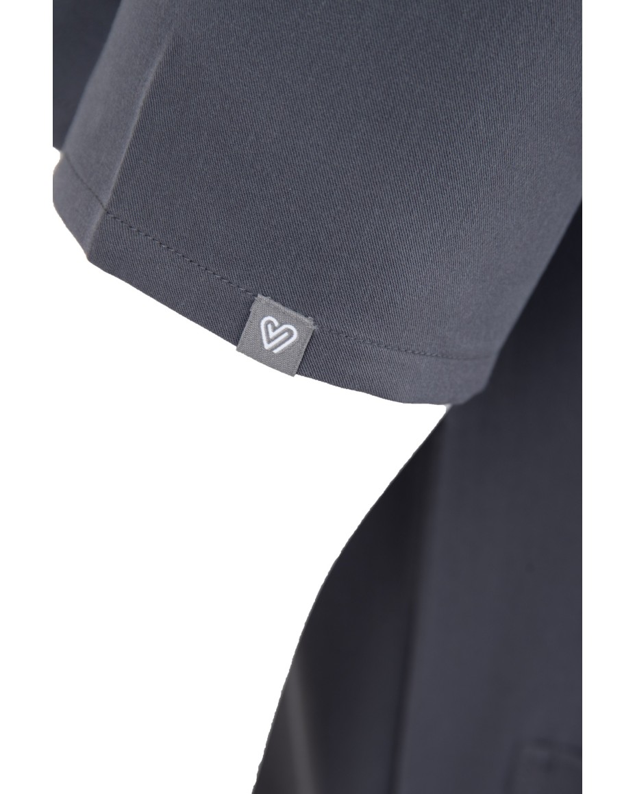 kopia MYNTS V-Neck Pocket Genius - ScrubTop Men MMT003 MoonStone Grey - MYNTS