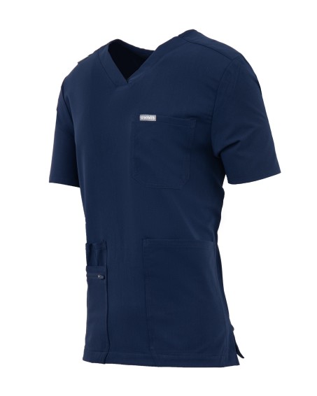 kopia MYNTS V-Neck Pocket Genius - ScrubTop Men MMT003 Midnight Navy - MYNTS